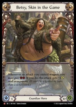 Betsy, Skin in the Game [HVY045] (Heavy Hitters) Regular