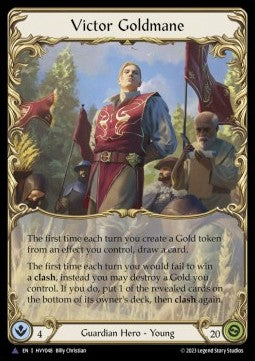 Victor Goldmane (Marvel) [HVY048] (Heavy Hitters) Cold Foil