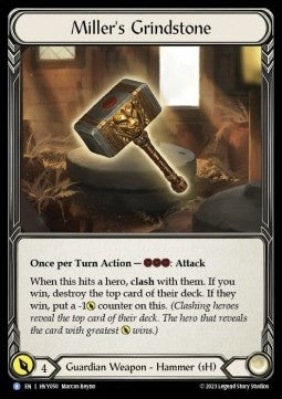 Miller's Grindstone [HVY050] (Heavy Hitters) Cold Foil