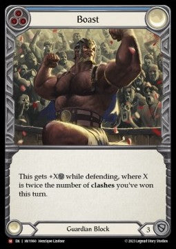 Boast [HVY060] (Heavy Hitters) Rainbow Foil