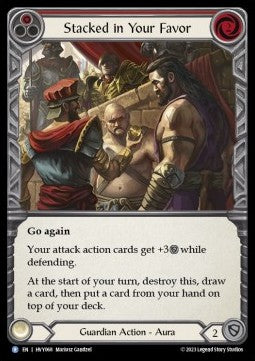 Stacked in Your Favor (Red) [HVY068] (Heavy Hitters) Regular