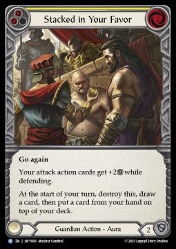 Stacked in Your Favor (Yellow) [HVY069] (Heavy Hitters) Regular