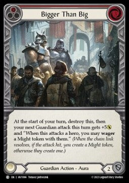 Bigger Than Big (Red) [HVY086] (Heavy Hitters) Rainbow Foil