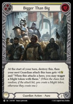 Bigger Than Big (Yellow) [HVY087] (Heavy Hitters) Rainbow Foil