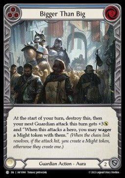 Bigger Than Big (Blue) [HVY088] (Heavy Hitters) Rainbow Foil