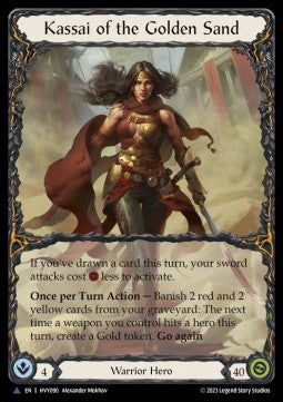 Kassai of the Golden Sand (Marvel) [HVY090] (Heavy Hitters) Cold Foil