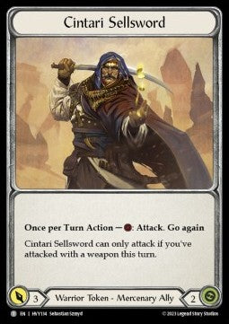 Cintari Sellsword [HVY134] (Heavy Hitters) Regular