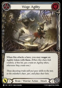 Wage Agility (Blue) [HVY171] (Heavy Hitters) Regular