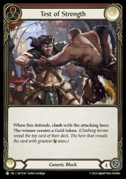Test of Strength [HVY239] (Heavy Hitters) Rainbow Foil