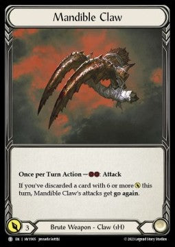Mandible Claw [HVY005] (Heavy Hitters) Regular