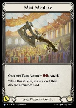 Mini Meataxe [HVY007] (Heavy Hitters) Cold Foil