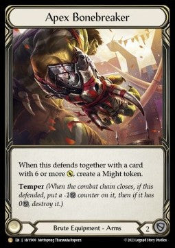 Apex Bonebreaker [HVY008] (Heavy Hitters) Rainbow Foil