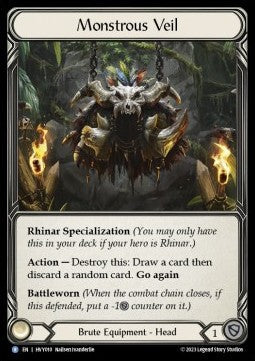 Monstrous Veil [HVY010] (Heavy Hitters) Regular