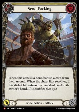 Send Packing [HVY012] (Heavy Hitters) Rainbow Foil