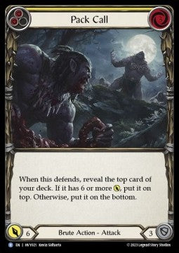 Pack Call (Yellow) [HVY021] (Heavy Hitters) Regular