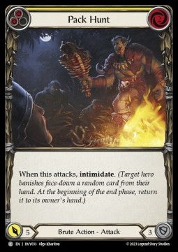 Pack Hunt (Yellow) [HVY033] (Heavy Hitters) Regular