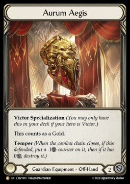 Aurum Aegis [HVY051] (Heavy Hitters) Cold Foil
