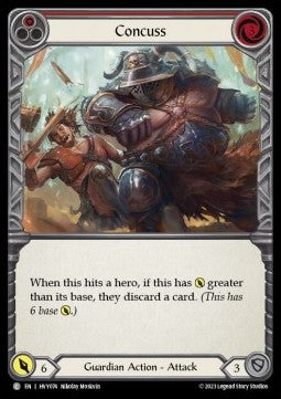Concuss (Red) [HVY074] (Heavy Hitters) Regular