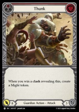 Thunk (Red) [HVY077] (Heavy Hitters) Rainbow Foil