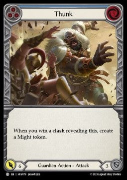 Thunk (Blue) [HVY079] (Heavy Hitters) Rainbow Foil