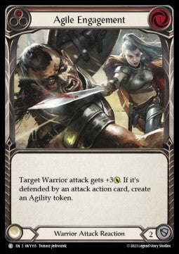 Agile Engagement (Red) [HVY115] (Heavy Hitters) Rainbow Foil
