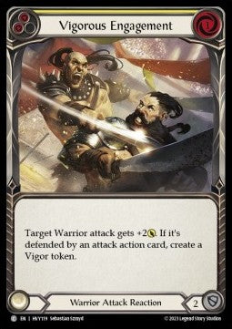 Vigorous Engagement (Yellow) [HVY119] (Heavy Hitters) Rainbow Foil