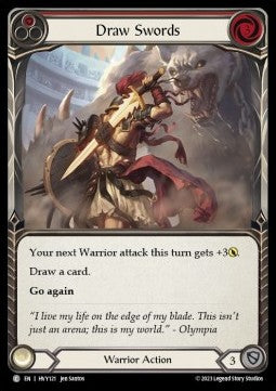 Draw Swords (Red) [HVY121] (Heavy Hitters) Regular