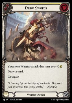 Draw Swords (Yellow) [HVY122] (Heavy Hitters) Regular