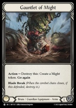 Gauntlet of Might [HVY135] (Heavy Hitters) Cold Foil