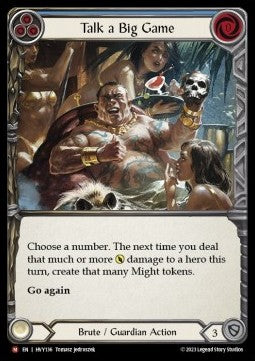 Talk a Big Game [HVY136] (Heavy Hitters) Regular