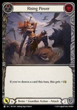 Rising Power (Red) [HVY146] (Heavy Hitters) Rainbow Foil