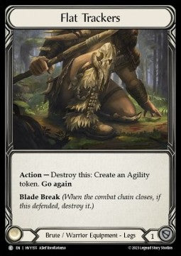 Flat Trackers [HVY155] (Heavy Hitters) Cold Foil