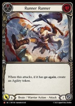 Runner Runner [HVY156] (Heavy Hitters) Rainbow Foil