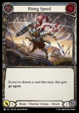 Rising Speed (Blue) [HVY168] (Heavy Hitters) Regular