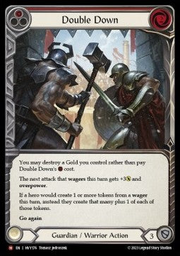 Double Down [HVY176] (Heavy Hitters) Rainbow Foil