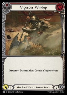Vigorous Windup (Red) [HVY186] (Heavy Hitters) Rainbow Foil