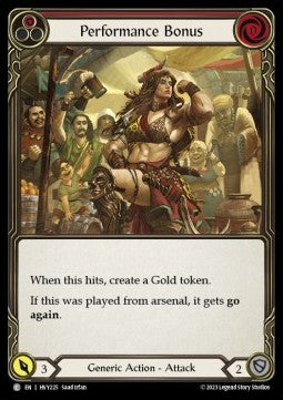 Performance Bonus (Red) [HVY225] (Heavy Hitters) Regular