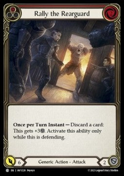 Rally the Rearguard (Red) [HVY228] (Heavy Hitters) Regular