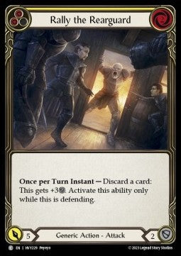 Rally the Rearguard (Yellow) [HVY229] (Heavy Hitters) Regular