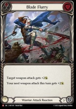 Blade Flurry [HVY101] (Heavy Hitters) Rainbow Foil