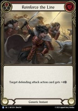 Reinforce the Line (Red) [HVY219] (Heavy Hitters) Regular