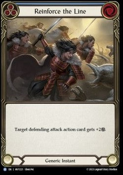Reinforce the Line (Blue) [HVY221] (Heavy Hitters) Regular