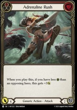 Adrenaline Rush (Red) [HVY222] (Heavy Hitters) Regular