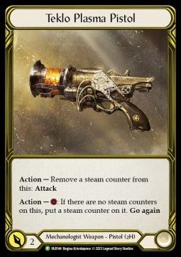 Teklo Plasma Pistol [FAB144] (FAB Promos) Gold Cold Foil
