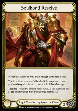 Soulbond Resolve [FAB139] (FAB Promos) Gold Cold Foil