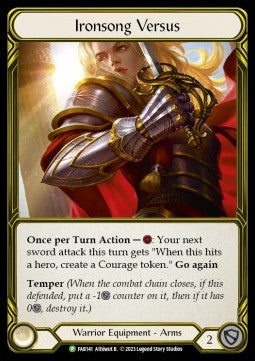 Ironsong Versus [FAB141] (FAB Promos) Gold Cold Foil