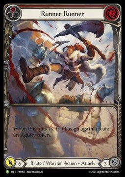 Runner Runner (Extended Art) [FAB193] (FAB Promos) Rainbow Foil