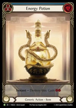 Energy Potion (Extended Art) [FAB223] (FAB Promos) Cold Foil