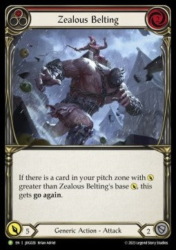 Zealous Belting [JDG028] (Judge Promos) Cold Foil