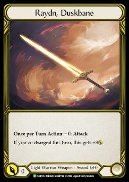 Raydn, Duskbane [FAB145] (FAB Promos) Gold Cold Foil